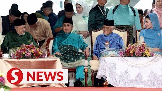 Taib Mahmud joins Maulidur Rasul celebration in Sarawak [upl. by Yrdua]