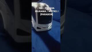 15701 da Nova Marambaia na linha 153 Parada Irurama  Metrô J parador busologia onibus [upl. by Mavra]