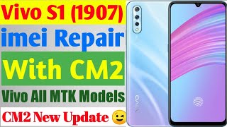 Vivo S1 imei Repair Done With CM2 New Update 😝  All Vivo MTK Models imei Repair Done With King CM2 [upl. by Nwahsaj]