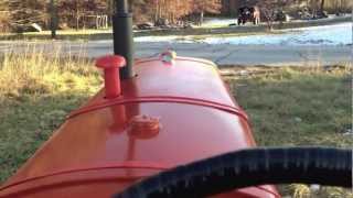 Driving a 1936 Allis Chalmers WC Unstyled [upl. by Finnigan]