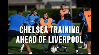 REECE JAMES FOCUS  Chelsea TRAINING PreLiverpool  Reece James RETURN  Chelsea Training At cobham [upl. by Linus]