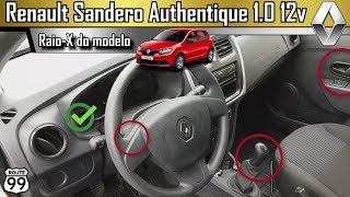 RENAULT SANDERO NO RAIOX DE FALHAS E DEFEITOS  CANAL ROUTE 99 [upl. by Sculley]