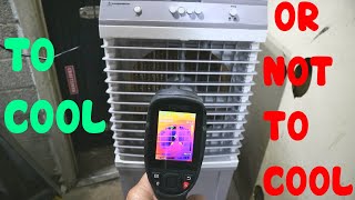 Cheap evaporative cooler unboxing test and review Can it keep me cool this summer [upl. by Louls]