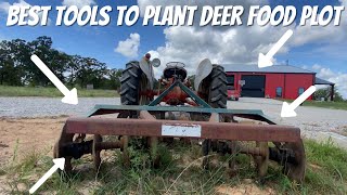 Trying To Get The Best Tools For Planting a Food Plot Like Stoney Ridge Farmer Tractor Implements [upl. by Nuahsar685]