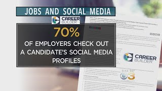 Study 70 Percent Of Employers Check Candidates Social Media Profiles [upl. by Janka]