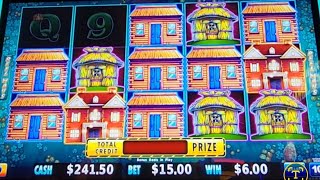 Huff N More Puff 15 Bet Buzz Saw Feature Bif Win casino gambling vegas bigwin win jackpot [upl. by Steen728]