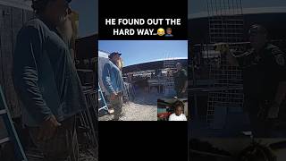 HE FOUND OUT THE HARD WAY🤦🏾‍♂️😂 funny dashcam comment like subscribe police [upl. by Peggie269]