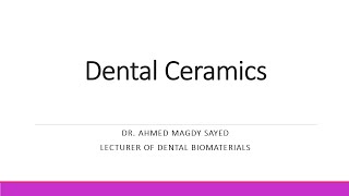 Dental Ceramics Dental Biomaterials [upl. by Anse829]