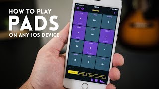 How to play Pads in any iOS device with crossfading Soundboard Studio Lite [upl. by Garrot]