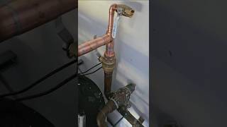 Replacing a 2quot Ball Valve plumbing plumbinglife plumber work bluecollar homeimprovement valve [upl. by Skutchan649]