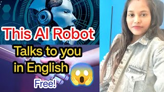 Best AI App to practice English speaking free  English speaking practice application [upl. by Ahsuat]