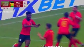 Elias Macamo Goal  Mozambique vs Guinea Bissau 21 All Goals ResultsAfrica Cup Of Nations2024 [upl. by Geer]