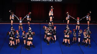 Louisiana Cheer Force Scarlet Summit 2024 Day 2 [upl. by Ketchum]