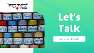 I Take a Look at Acrysion Paints [upl. by Ury243]