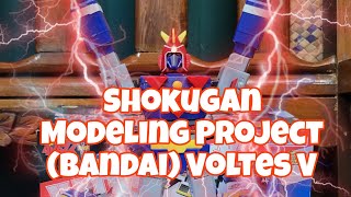 Voltes V Theme Song Shokugan Modeling Project Bandai Voltes V [upl. by Annig]