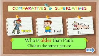 Comparatives and Superlatives Quiz [upl. by Kentigerma468]