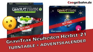 GraviTrax Neuheiten im Herbst 2021  TURNTABLE  ADVENTSKALENDER [upl. by Naujek]