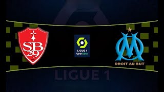 Stade Brestois 29 vs Marseille 🔴Live Match Today⚽🎬 [upl. by Onileba]