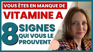 Manque de vitamine A  8 Signes que vous ne pouvez plus ignorer [upl. by Pacificas]