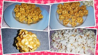 Dolcetti di pop corn arachidi e caramelle mou [upl. by Erised]