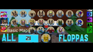 Find The Floppa Morphs  All 21 Floppas  Basic Map  ROBLOX [upl. by Saqaw]