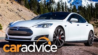 Tesla Model S P85 First Look [upl. by Warfeld820]