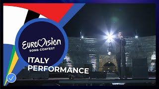 Diodato  Fai Rumore  Italy 🇮🇹  Performance in Arena di Verona  Eurovision 2020 [upl. by Ahsienal]