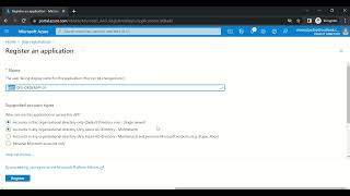 How to create App Registrations in Azure [upl. by Smada]