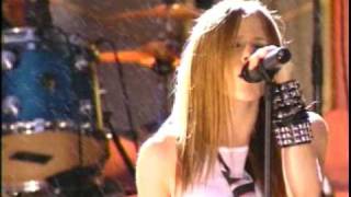 Avril Lavigne  Complicated live in mtv vmas 2002 [upl. by Presber]