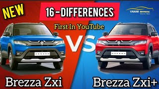 2022 Brezza Zxi vs Zxi Comparison 🔥 New Brezza Facelift Zxi vs Zxi Plus Comparison [upl. by Lissy]