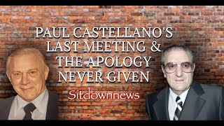 Paul Castellano The Apology [upl. by Aehtela]