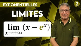 Fonctions Exponentielles  Limites  Ex 2 BAC Terminale [upl. by Ricky950]