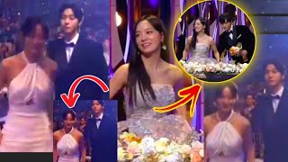 Kim SeJeong And Ahn Hyo Seop Caught Displaying Affection at AAA 2023 [upl. by Notle167]