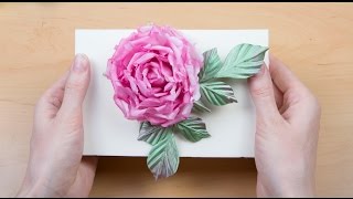 How to make fabric flowers like real HD [upl. by Nyluqcaj]