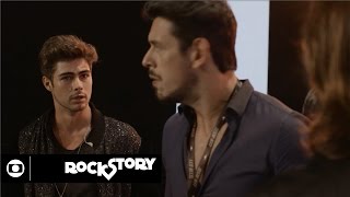 Rock Story capítulo 130 da novela segunda 10 de abril na Globo [upl. by Eedahs538]