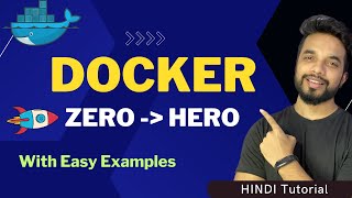 Docker Course For Beginners 2024 Basic to Advance Tutorial 🔥 HINDI  MPrashant [upl. by Waylan]