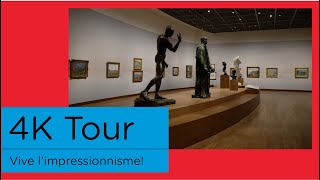 Van Gogh Museum 4K Virtual Tour  Exhibition ‘Vive limpressionnisme [upl. by Debbee]