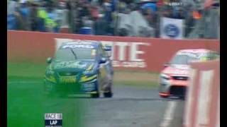 V8 Supercars  Craig Lowndes Big Slide  Race 18 Bathurst 2009 [upl. by Yacov]