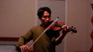 Violin James Bond Theme by Monty Norman By Wilson Tong [upl. by Esimaj]