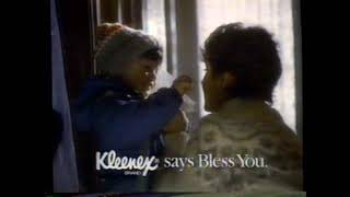 1988 Kleenex quotKleenex presents winterquot TV Commercial [upl. by Linad391]