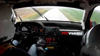 Onboard Patrick Snijers test son Escort Cosworth GrA 25 ans après [upl. by Roydd]