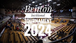 2024 Benton Invitational Tournament Pinckneyville vs Benton [upl. by Daphene]