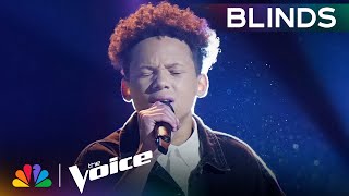 Jaylen Dunham Wins Coach Gwens REPLAY with His Cover of quotListenquot  The Voice Blind Auditions  NBC [upl. by Anier829]