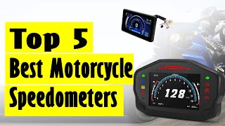 Best Digital Speedometer Top 5 Best Motorcycle Speedometers In 2023  Motorcycle Odometer Review [upl. by Min413]