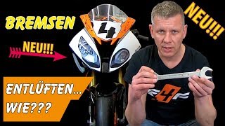 Bremsenentlüftung NEU am Motorrrad S1000RR  racing4funde Tipps amp Tricks 2 Versuch [upl. by Elum]