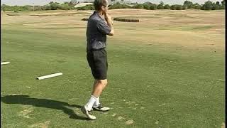 Sand Wedge Golf Swing [upl. by Hilly]