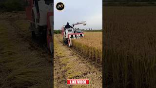 kubota AR70 combine harvester shorts kubota ytshorts [upl. by Ahsenak]