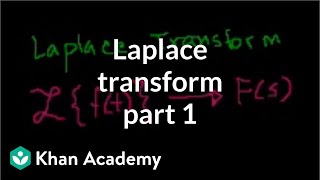 Laplace transform 1  Laplace transform  Differential Equations  Khan Academy [upl. by Aivata]