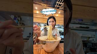 I ate here twice in 1 week foodie ramen friscotexas tonkotsu tsukemen japanesefood [upl. by Annay]