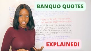 The Only FIVE Quotes To Learn For BANQUOS Character In Macbeth  GCSE English Literature Revision [upl. by Frazier]